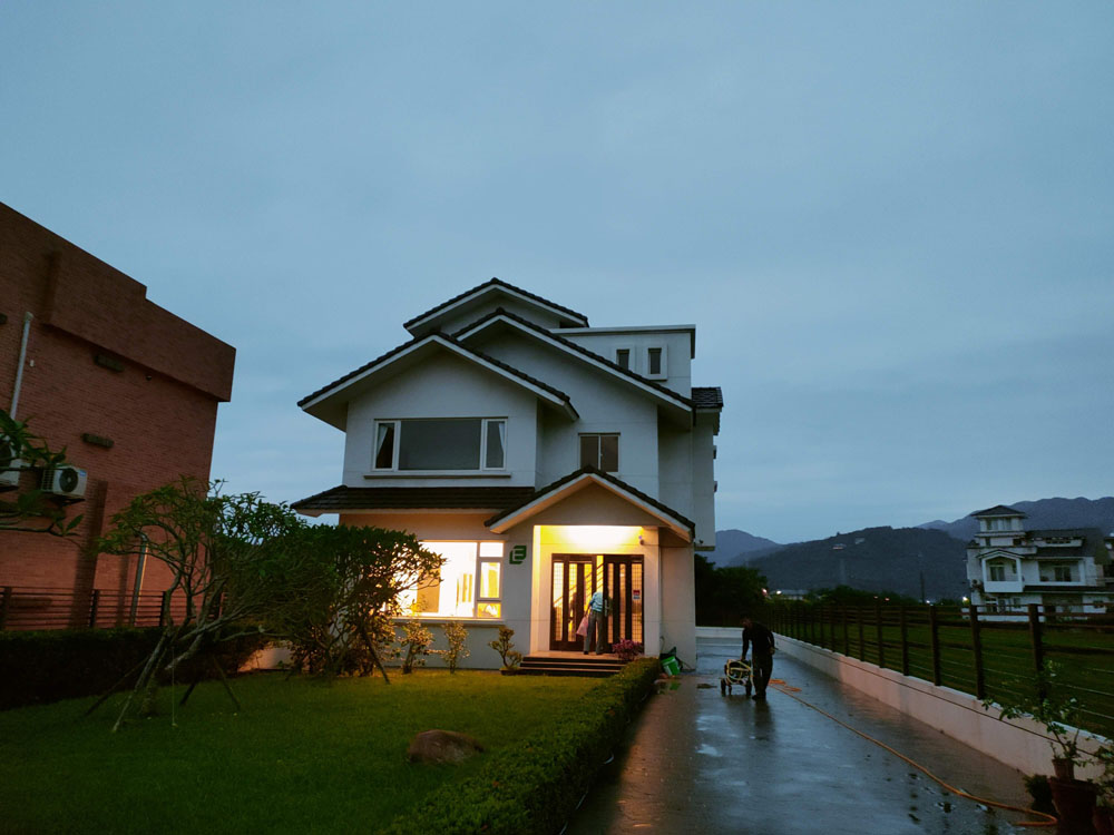 宜蘭高空外牆高壓清洗施工