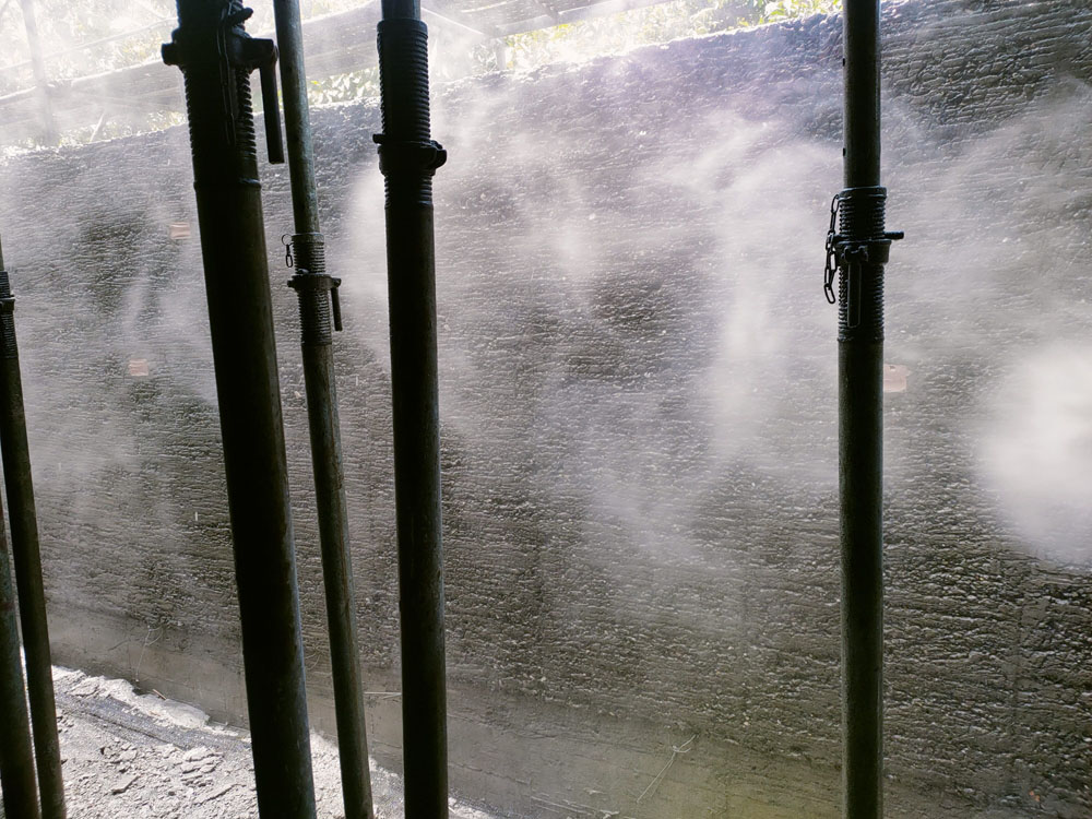 宜蘭清水模外牆高壓清洗作業